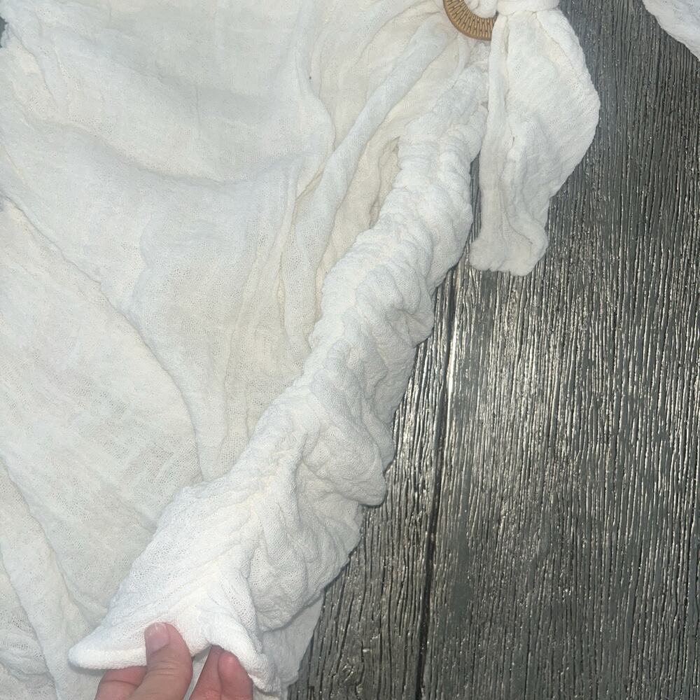 Jens Pirate Booty Hillview Midi Dress Gauze White Boho Revolve XS/S NWT $202 - Picture 5 of 9